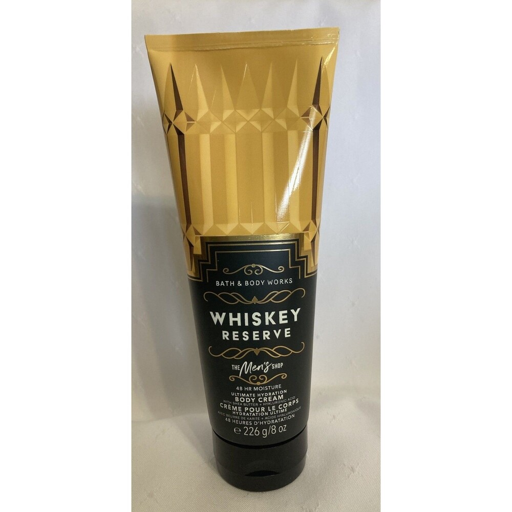 Bath & Body Works WHISKEY RESERVE Body Lotion 8 oz Full Size MEN'S SHOP